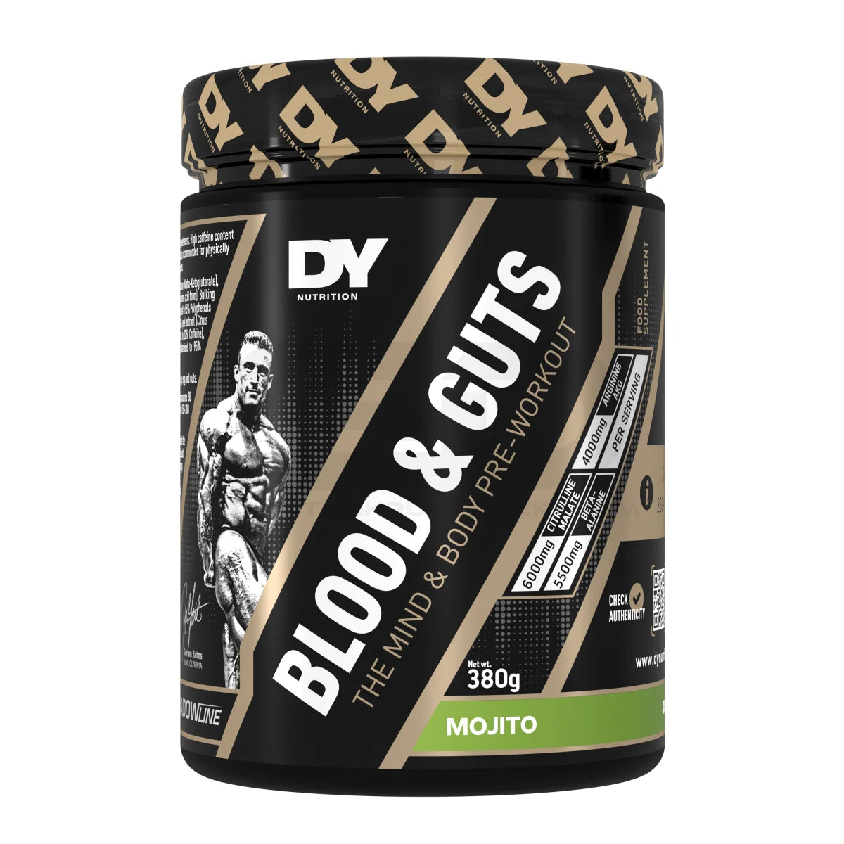 DY Nutrition Blood & Guts Pre-Workout 380 g
