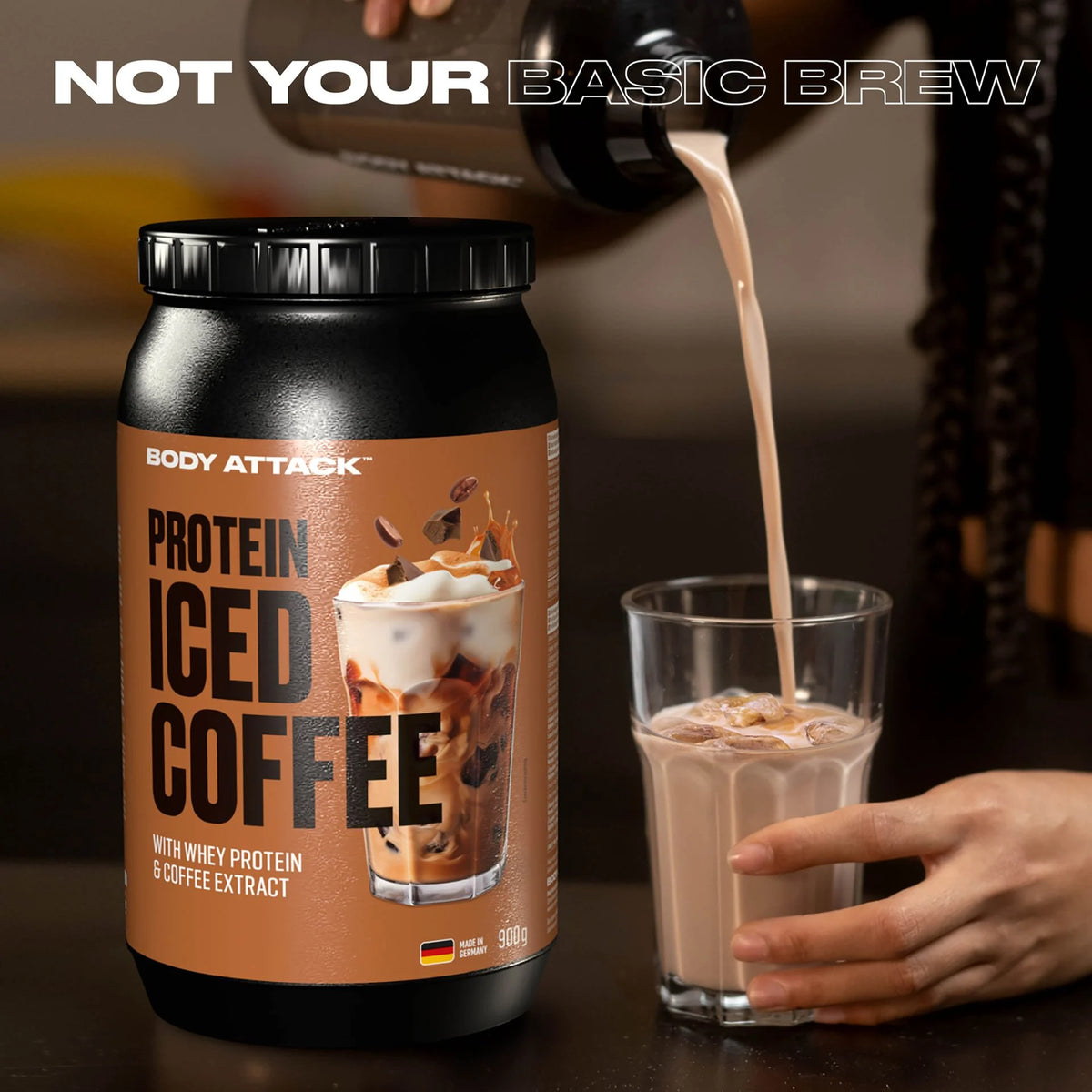 Body Attack Protein Iced Coffee Chai Latte – 900 g