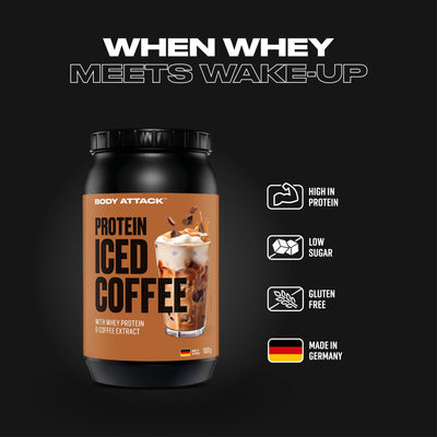 Body Attack Protein Iced Coffee Chai Latte – 900 g