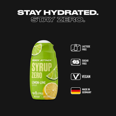 Body Attack Syrup Zero – 65 ml