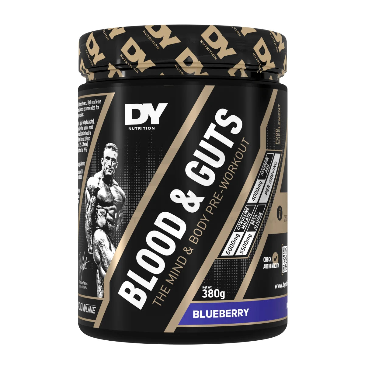 DY Nutrition Blood & Guts Pre-Workout 380 g